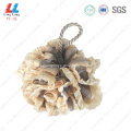 Wholesale microfiber net sponge lace bath ball